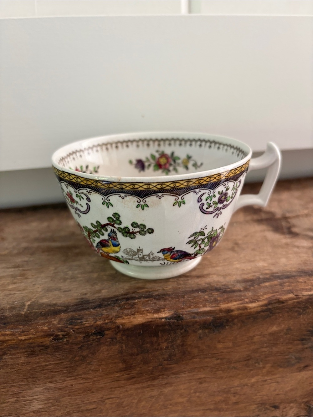 Vintage Copeland Spode Chelsea Bird Tea Cup